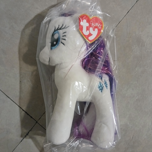 TY Sparkle Rarity My Little Pony 2017 Plush Toy  (NEW) - Picture 1 of 6